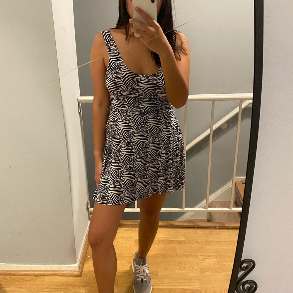 Atmosphere zebra swing dress
